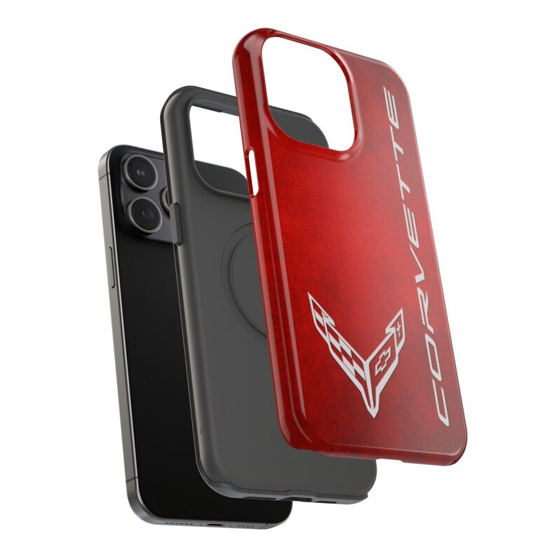 Corvette iPhone Case - Corvette Samsung Phone Case - Cell Phone Case - Impact Resistant - Rubber Liner - Matte or Glossy