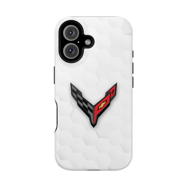 Corvette iPhone Case - Corvette Samsung Phone Case - Cell Phone Case - Impact Resistant - Rubber Liner - Matte or Glossy - C8