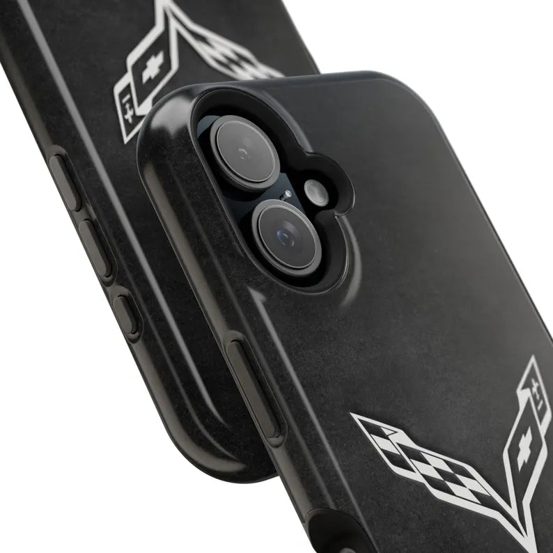 Corvette iPhone Case - Corvette Samsung Phone Case - Cell Phone Case - Impact Resistant - Rubber Liner - Matte or Glossy - C7