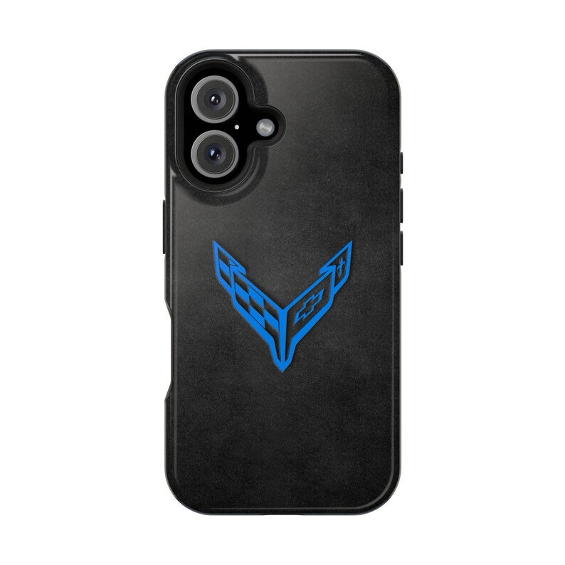 Corvette iPhone Case - Corvette Samsung Phone Case - Cell Phone Case - Impact Resistant - Rubber Liner - Matte or Glossy - C8