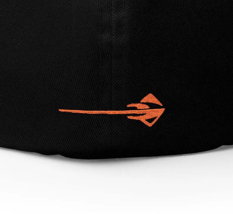 Corvette Stingray Logo Baseball Cap, Flexfit Hat, Stretchy Band, Black Hat, Corvette Gear, Embroidery