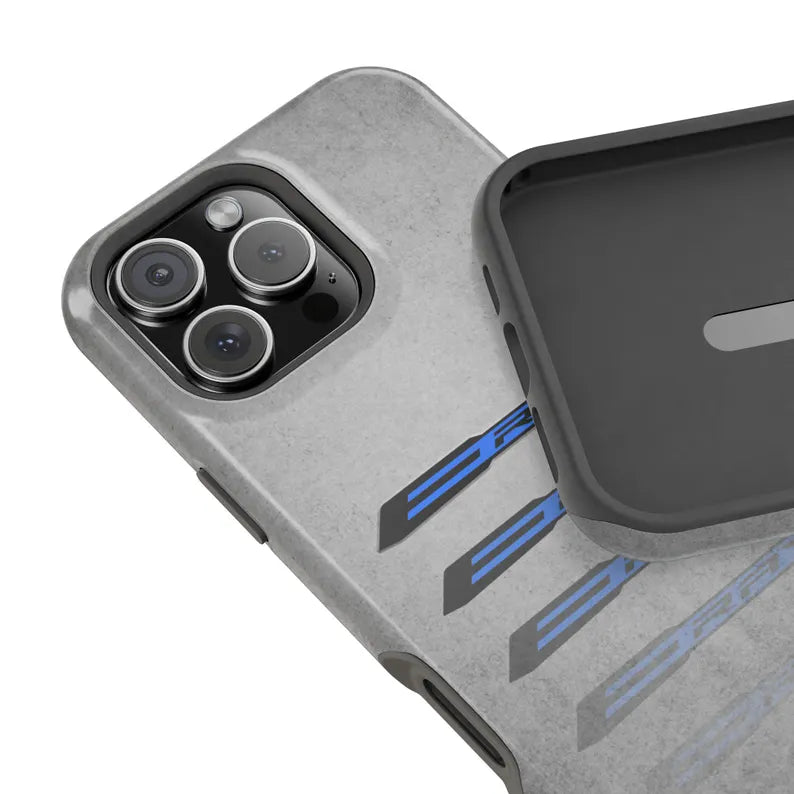 Corvette E-RAY Magnetic Tough Case, iPhone Case, Impact Resistant, MagSafe, Rubber Liner, Matte or Glossy, Cell Phone Case
