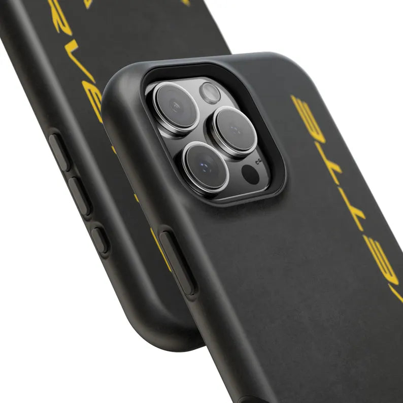 Corvette C8 Magnetic Tough Case, iPhone Case, Impact Resistant, MagSafe, Rubber Liner, Matte or Glossy, Cell Phone Case