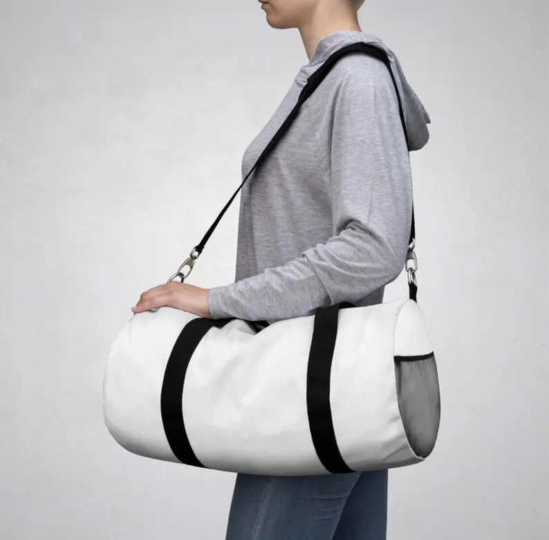 Corvette Duffel Bag, C1 Logo, Gym Bag, Travel Bag, Gifts for Car Guys, Gifts for Car Girls, Corvette Merch, Overnight Duffel