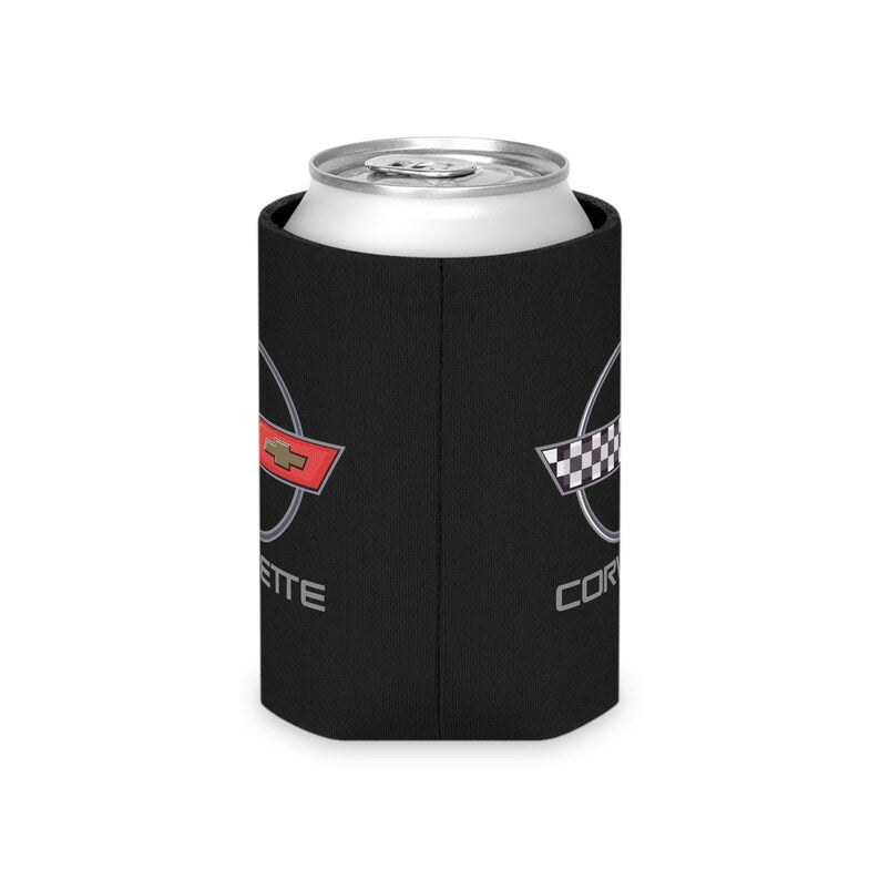 Corvette C4 Can Coozie, Regular and Slim, Beer and Soda Coozie, Race Day Beverage Holder, Car Enthusiast Gift, Party Favor, Tailgate