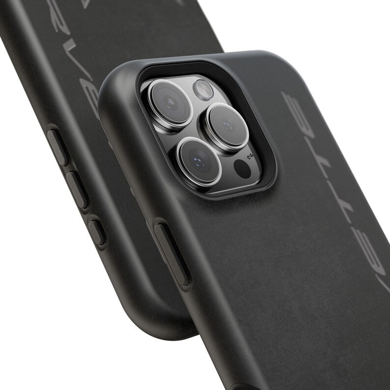 Corvette C8 Magnetic Tough Case, iPhone Case, Impact Resistant, MagSafe, Rubber Liner, Matte or Glossy, Cell Phone Case