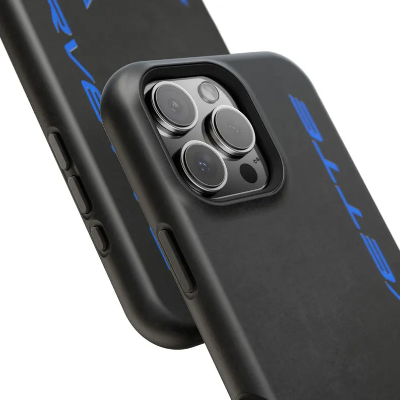 Corvette C8 Magnetic Tough Case, iPhone Case, Impact Resistant, MagSafe, Rubber Liner, Matte or Glossy, Cell Phone Case