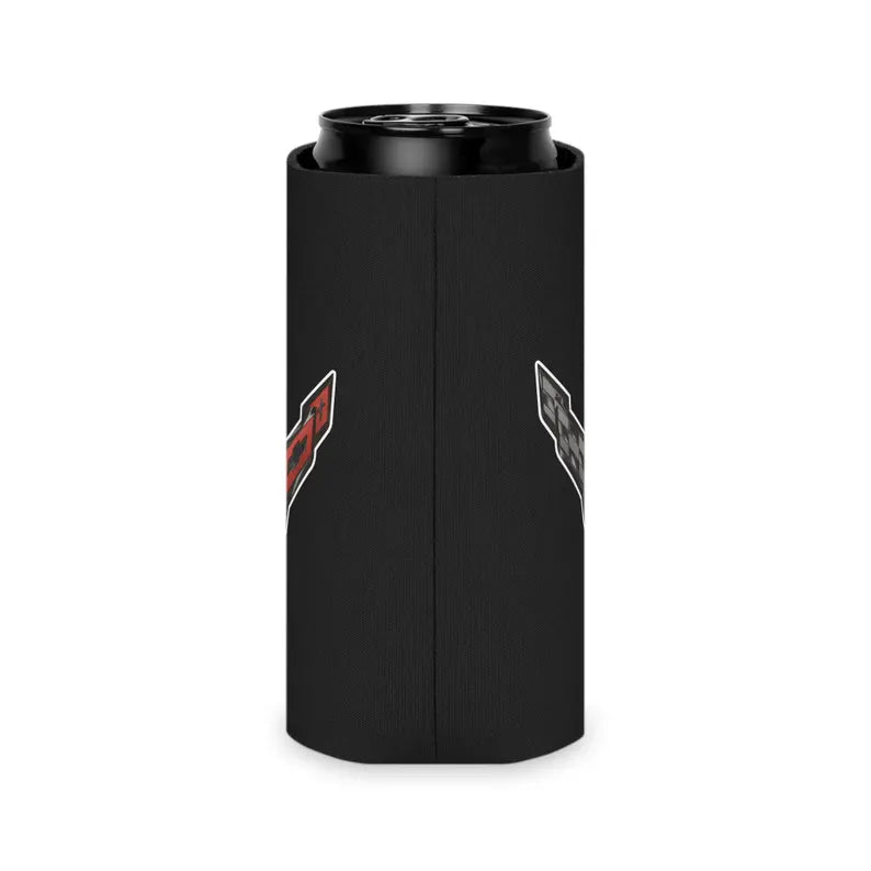Corvette C8 Can Coozie, Regular and Slim, Beer and Soda Coozie, Race Day Beverage Holder, Car Enthusiast Gift, Party Favor, Tailgate