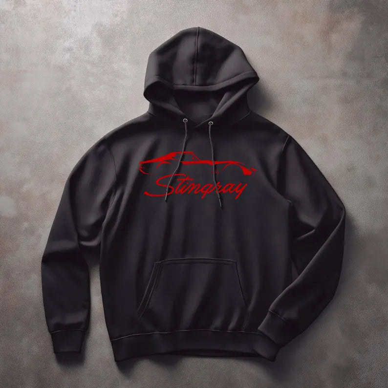 Corvette C3 Stingray Hoodie, Corvette Sweatshirt, Gifts for Car Guys, Gifts for Car Girls, JERZEES Ā® NuBlendĀ®, Pullover, Unisex, Hoody