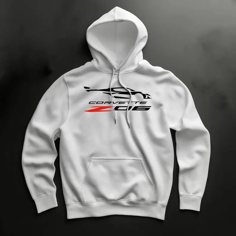Corvette Z06 Hoodie, Corvette Sweatshirt, Gifts for Car Guys, Gifts for Car Girls, JERZEESĀ® NuBlendĀ®, Pullover, Unisex, Hoody