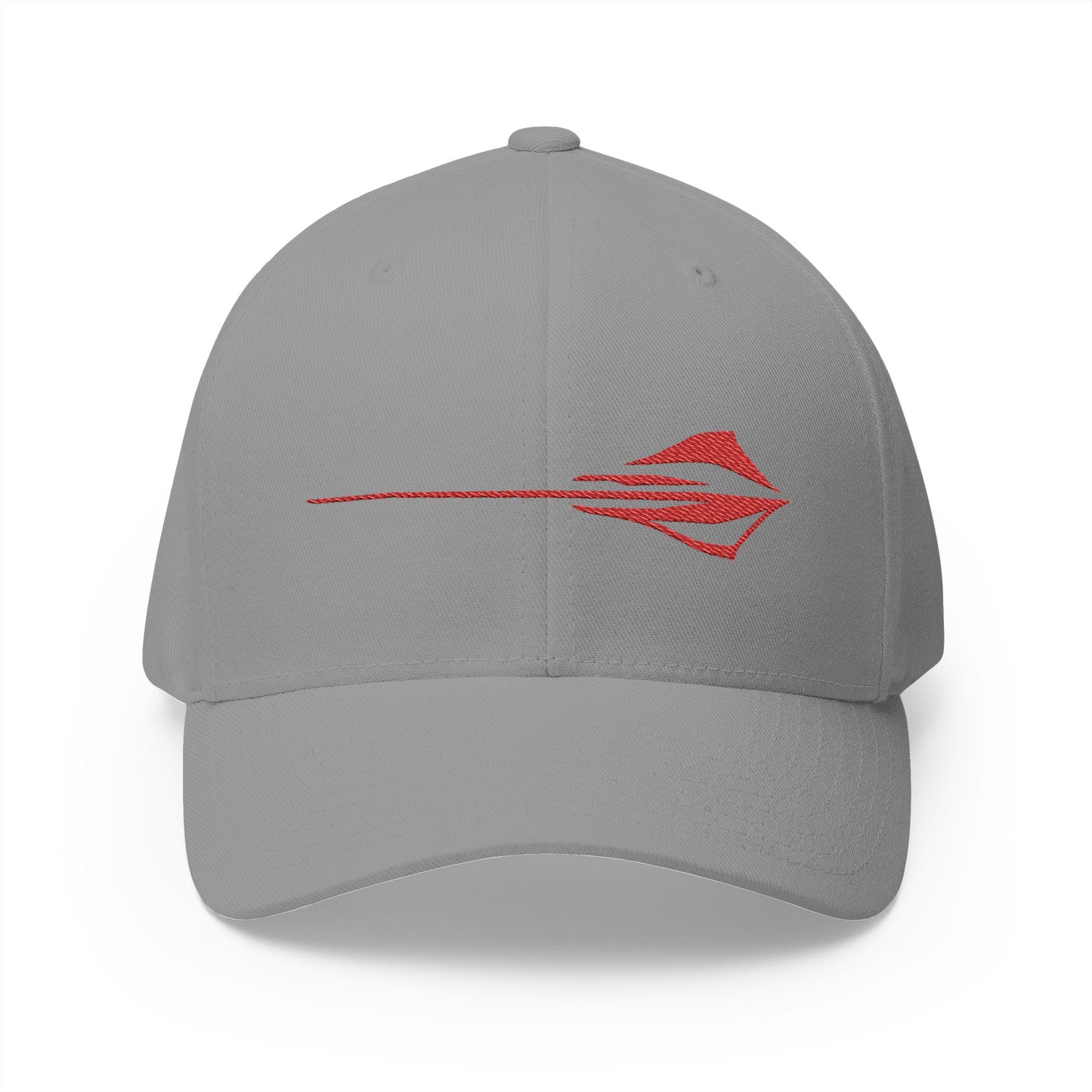 Corvette C8 Stingray Logo Baseball Cap, Flexfit Hat, Unisex, Stretchy Band, Corvette Gear, Embroidery