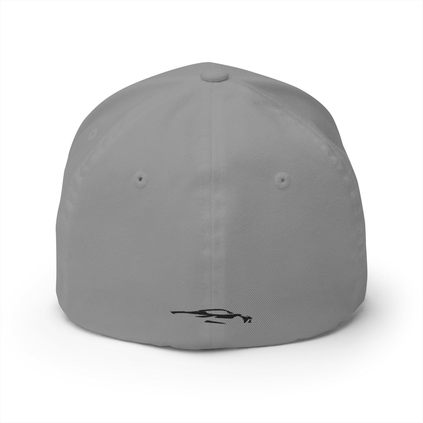 Corvette E-RAY Baseball Cap, Flexfit Hat, Stretchy Band, Black Hat, Corvette Gear, Embroidery