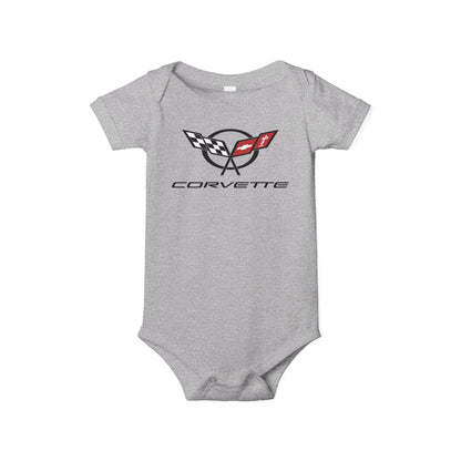 Corvette C5 Baby Onesie, Baby Clothing, Baby Shower Gift, Bella and Canvas Brand, Soft Fabric, Infant Clothes