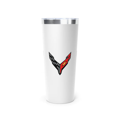 Corvette Tumbler, Stainless Steel Tumbler, 22oz., Insulated, Corvette Accessories, Dishwasher Safe, Gifts for Car Guys, Gifts for Car Girls