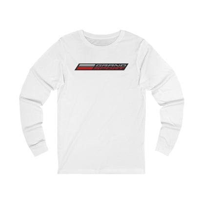 Unisex Corvette Corvette Grand Sport Long Sleeve Tee, Graphic T-Shirt, Gift for Him, Gift for Her, Bella+Canvas, Soft Shirt