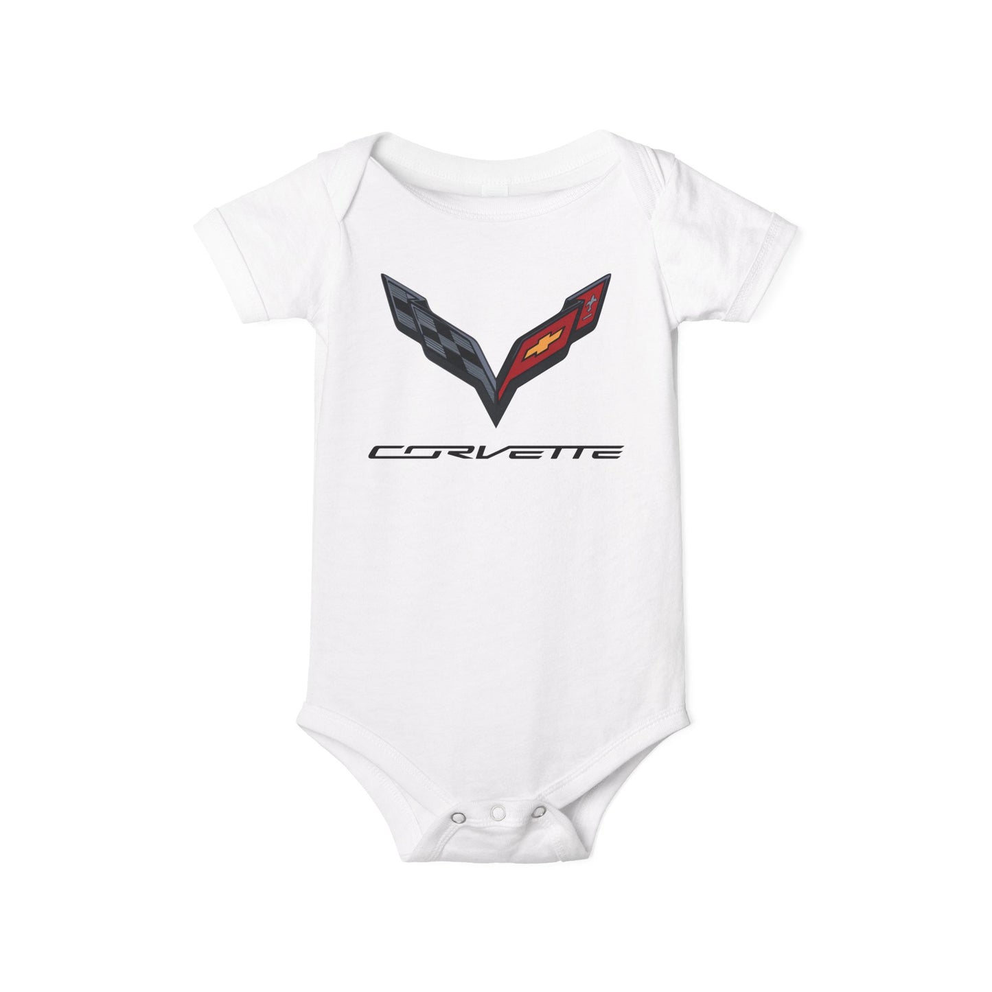 Corvette C7 Baby Onesie, Baby Clothing, Baby Shower Gift, Bella and Canvas Brand, Soft Fabric, Infant Clothes