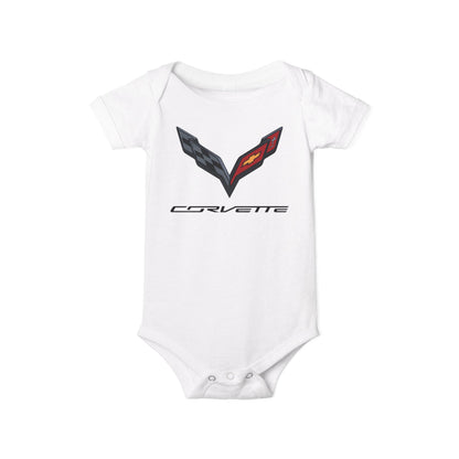 Corvette C7 Baby Onesie, Baby Clothing, Baby Shower Gift, Bella and Canvas Brand, Soft Fabric, Infant Clothes