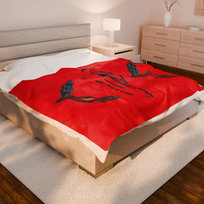 C7 Blanket, C7 Logo, Soft Blankets, Corvette Logo, Velveteen Blanket, Car Guy Gifts, Car Girl Gifts