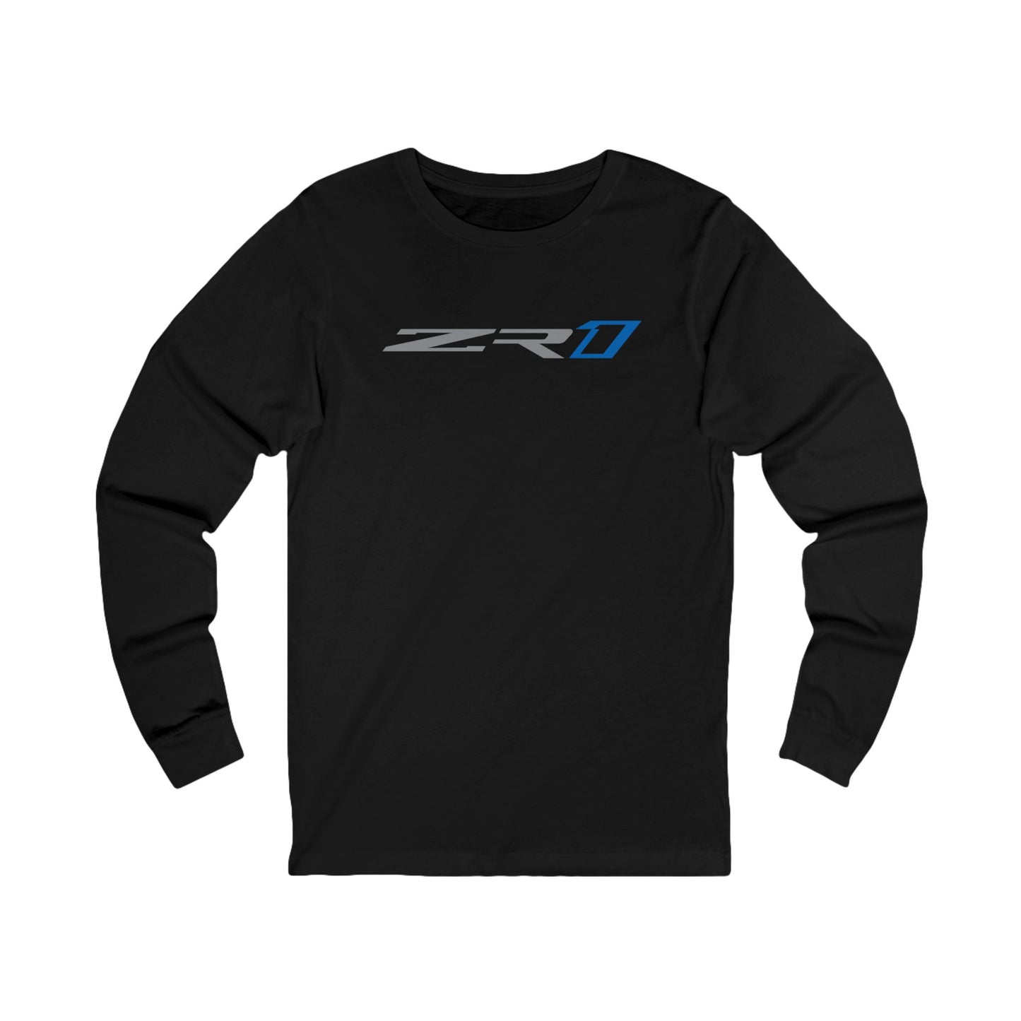 Unisex Corvette ZR1 Long Sleeve Tee, Custom Silhouette, Graphic T-Shirt, Gift for Him, Gift for Her, Bella+Canvas, Soft Shirt