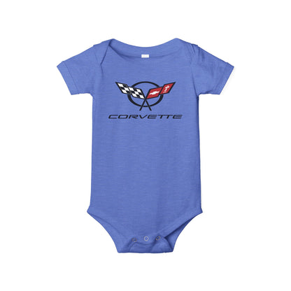 Corvette C5 Baby Onesie, Baby Clothing, Baby Shower Gift, Bella and Canvas Brand, Soft Fabric, Infant Clothes