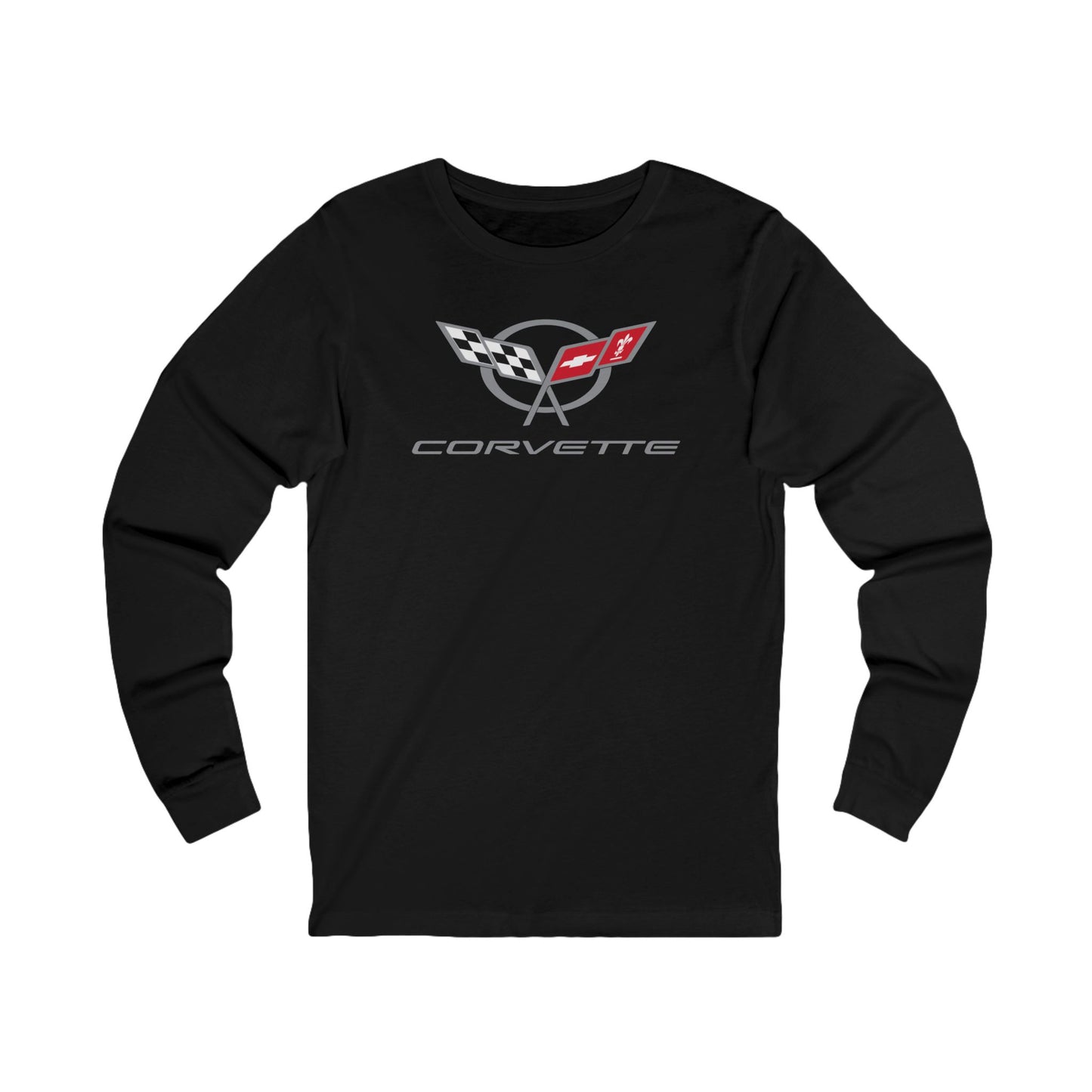 Unisex Corvette C5 Long Sleeve Tee, Graphic T-Shirt, Gift for Him, Gift for Her, Bella+Canvas, Soft Shirt