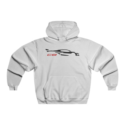 Corvette C8 Hoodie, Corvette Sweatshirt, Gifts for Car Guys, Gifts for Car Girls, JERZEES® NuBlend®, Pullover, Unisex, Hoody