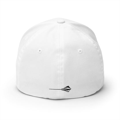 Corvette C8 Stingray Black Logo Baseball Cap, Flexfit® Hat, Unisex, Stretchy Band, Corvette Gear, Embroidery