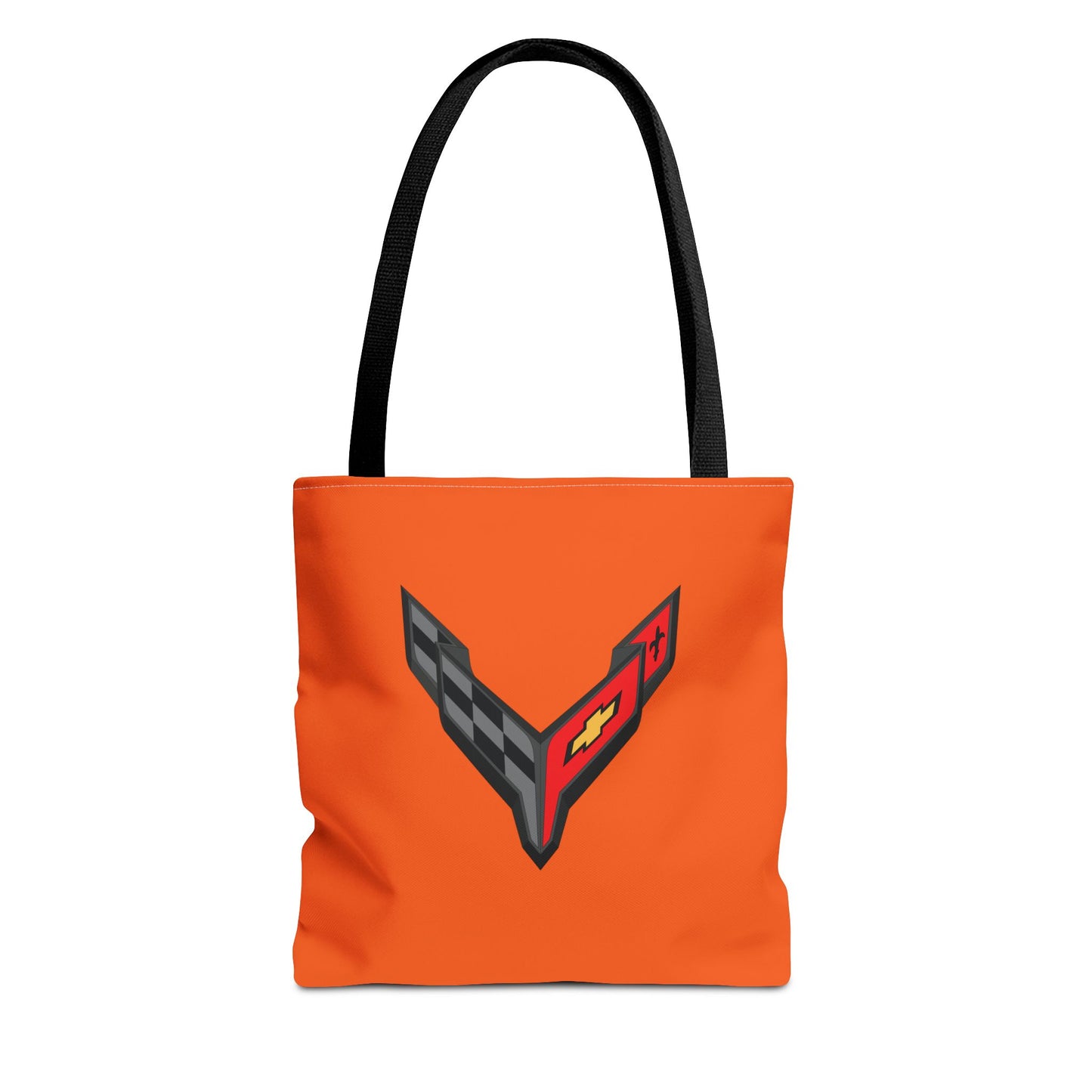 Corvette C8 Tote Bag, Corvette Polyester Bag, Shoulder Bag, Bag with Straps, Gifts for Car Guys, Gifts for Car Girls, Car Meet Carry On