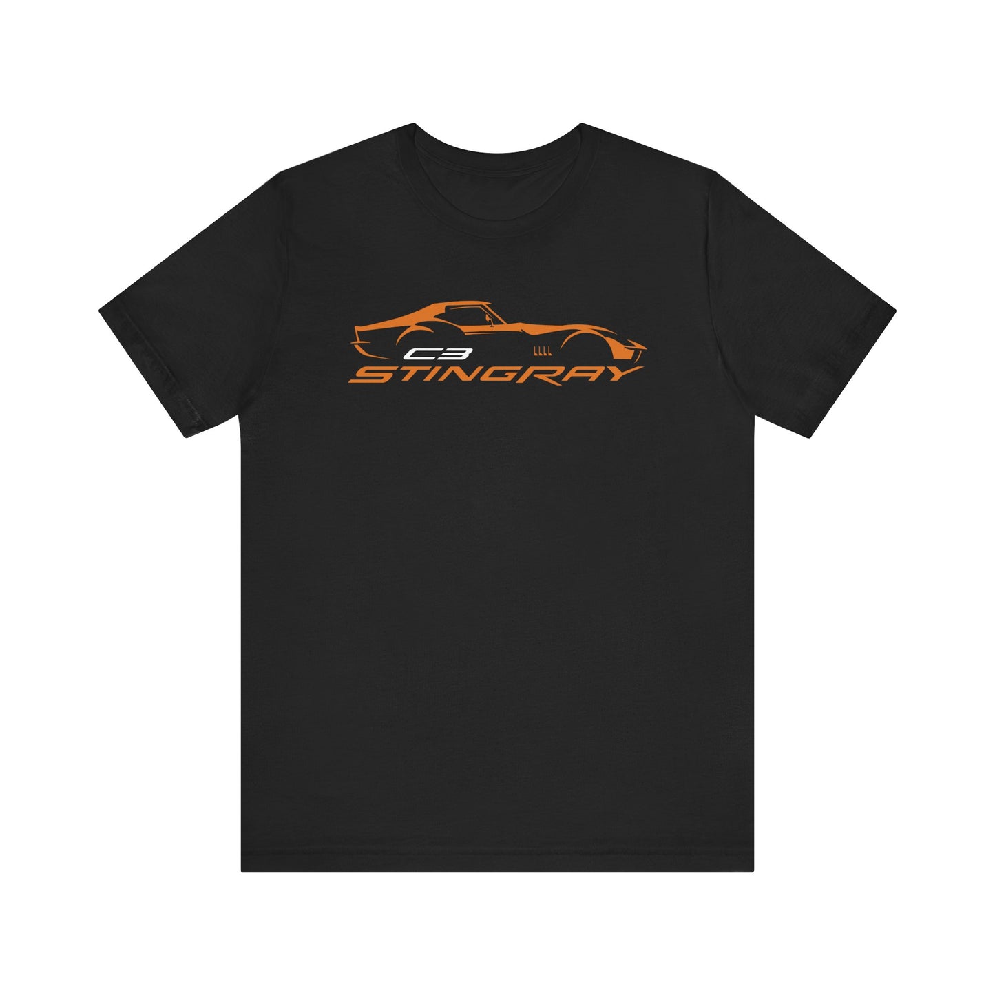 Corvette C3 Stingray Custom T-Shirt, Bella+Canvas T-Shirt, Unisex, Corvette Apparel, Graphic Tee, Soft T-Shirt, Stingray Logo