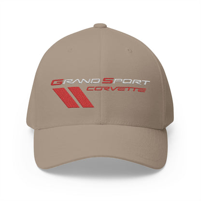 Corvette C6 Grand Sport Baseball Cap White Edition