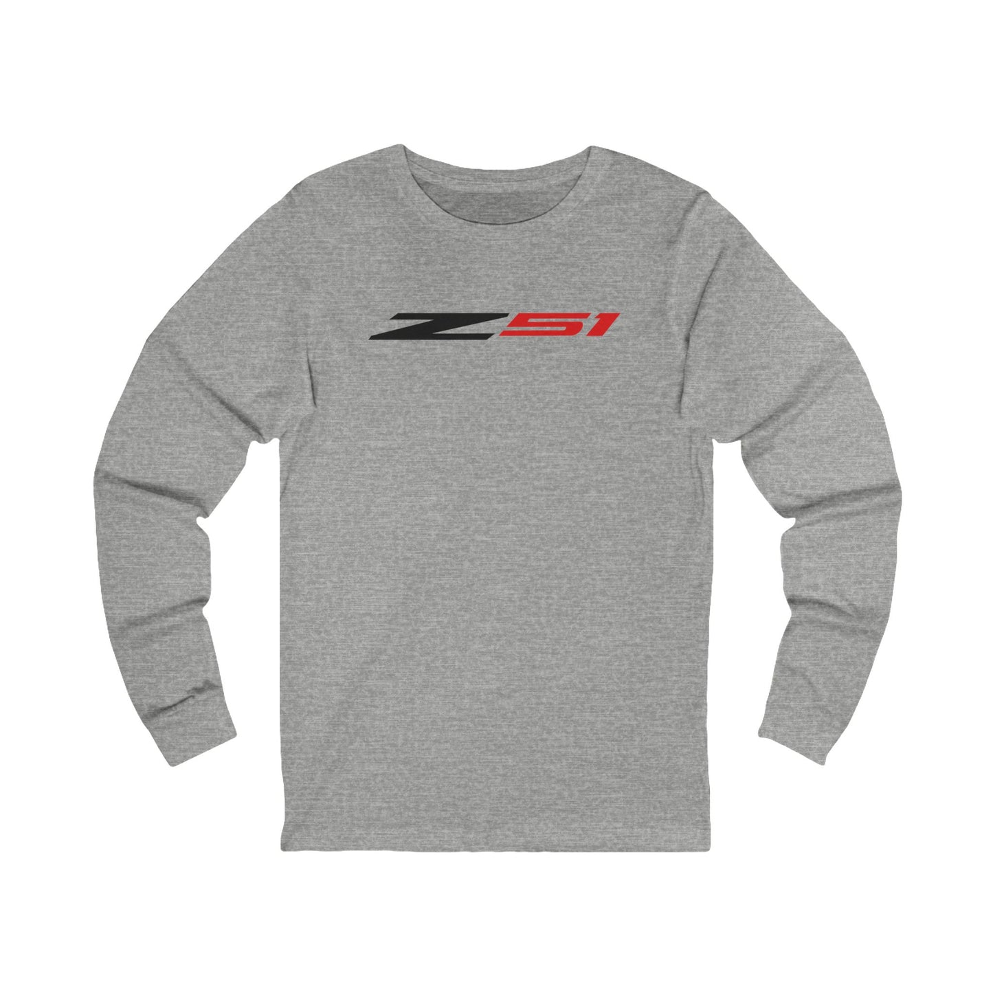 Unisex Corvette Z51 Long Sleeve Tee, Graphic T-Shirt, Gift for Him, Gift for Her, Bella+Canvas, Soft Shirt