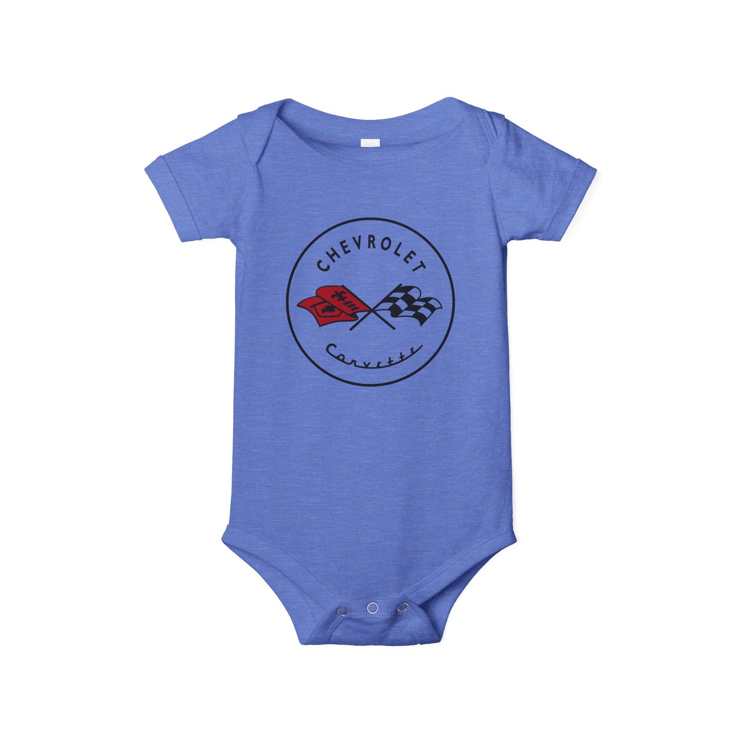 Corvette C1 Baby Onesie, Baby Clothing, Baby Shower Gift, Bella and Canvas Brand, Soft Fabric, Infant Clothes