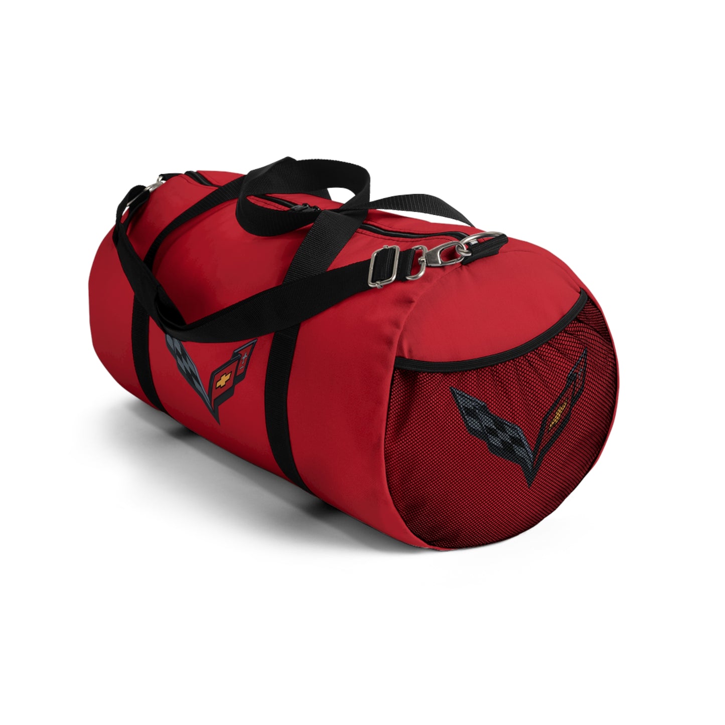 Corvette Duffel Bag, C7 Logo, Gym Bag, Travel Bag, Gifts for Car Guys, Gifts for Car Girls, Corvette Merch, Overnight Duffel