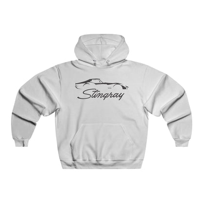 Corvette C3 Stingray Hoodie, Corvette Sweatshirt, Gifts for Car Guys, Gifts for Car Girls, JERZEES® NuBlend®, Pullover, Unisex, Hoody