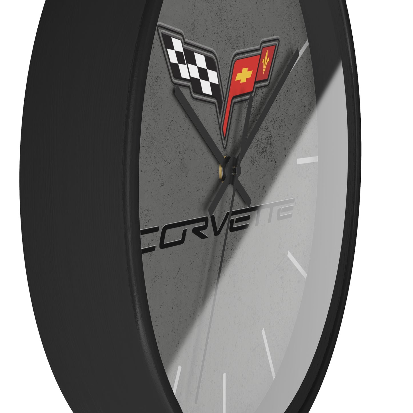 Corvette C6 Wall Clock, Racing Home Decor, Gift for Him, Man Cave Clock, Corvette Merchandise, Mancave Gift, Clocks