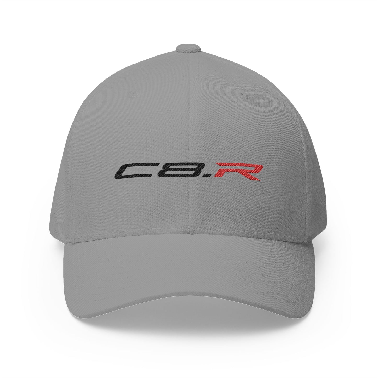 Corvette C8.R Baseball Cap, Flexfit Hat, Stretchy Band, Corvette Gear, Embroidery, Unisex