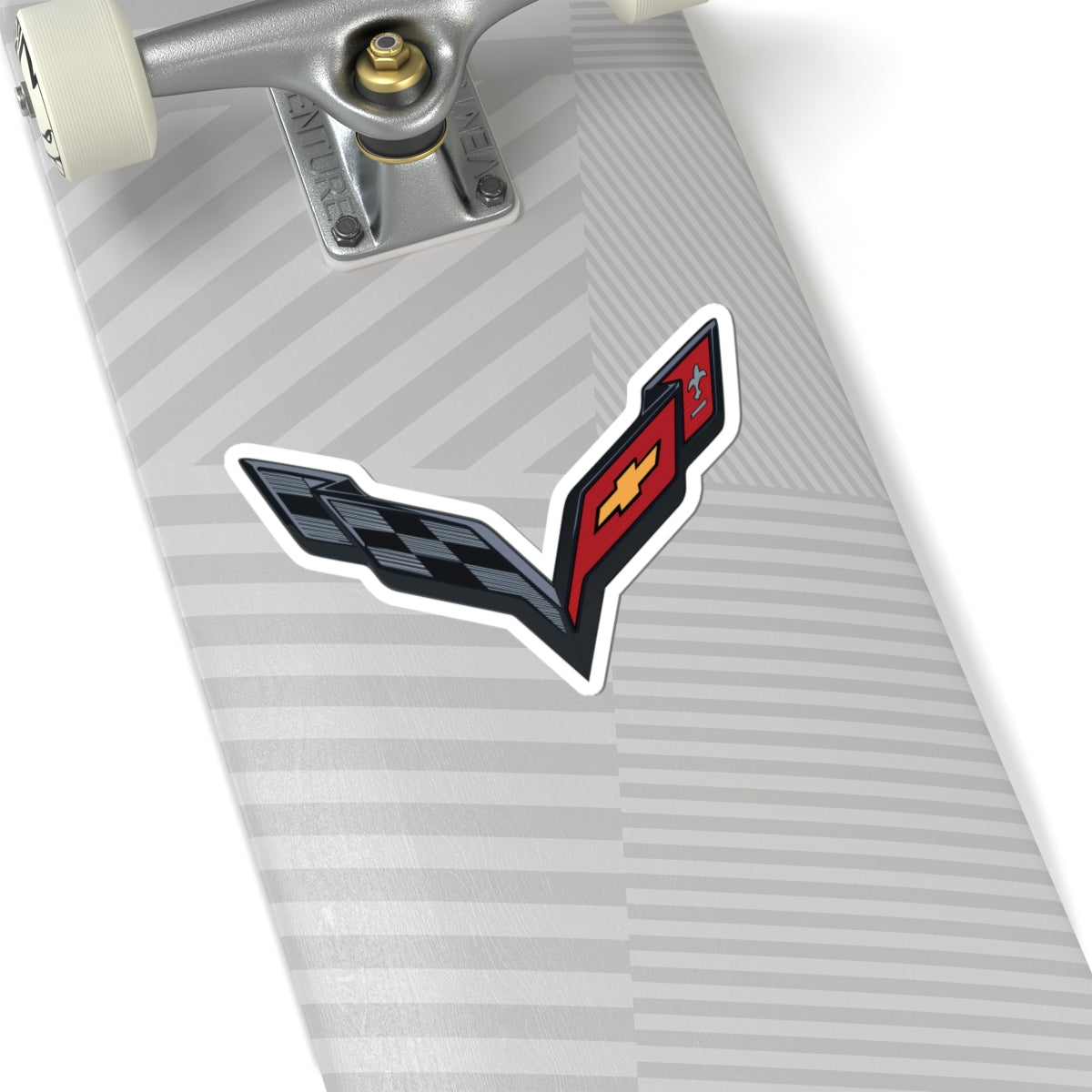 Corvette C7 Kiss-Cut Stickers, Corvette Decals, Gift for Her, Gift for Him, Custom Vehicle Decor, Strong Adhesive, White or Transparent