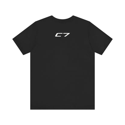Corvette C7 Silhouette T-Shirt, Bella and Canvas T-Shirt, Corvette Apparel, Graphic Tee, Soft T-Shirt, Unisex T-Shirt, Raceday Gear