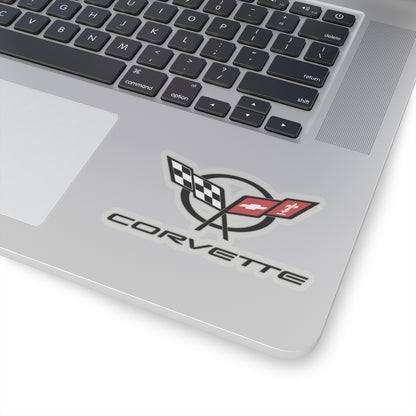 Corvette C5 Kiss-Cut Stickers, Corvette Decals, Gift for Her, Gift for Him, Custom Vehicle Decor, Strong Adhesive, White or Transparent