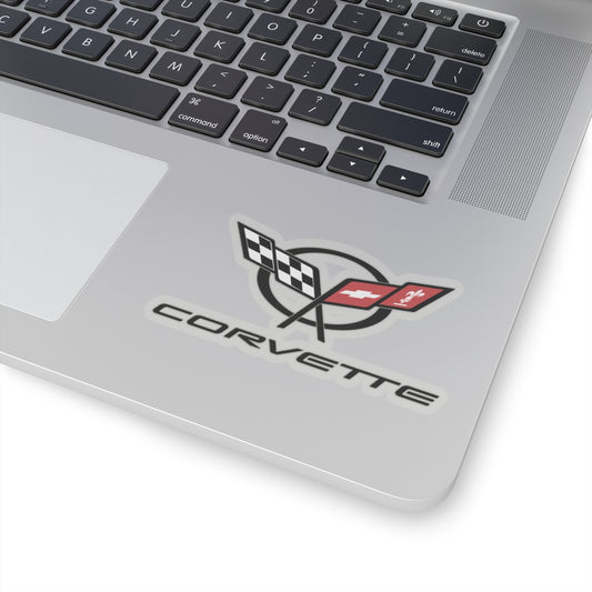 Corvette C5 Kiss-Cut Stickers, Corvette Decals, Gift for Her, Gift for Him, Custom Vehicle Decor, Strong Adhesive, White or Transparent