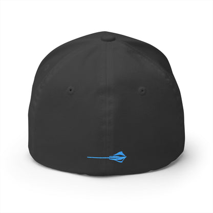 Corvette C8 Stingray Logo Baseball Cap, Flexfit Hat, Unisex, Stretchy Band, Corvette Gear, Embroidery