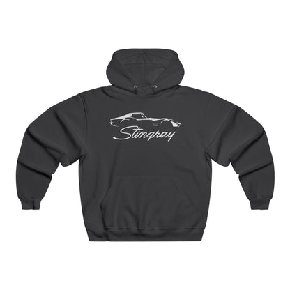 Corvette C3 Stingray Hoodie, Corvette Sweatshirt, Gifts for Car Guys, Gifts for Car Girls, JERZEES® NuBlend®, Pullover, Unisex, Hoody