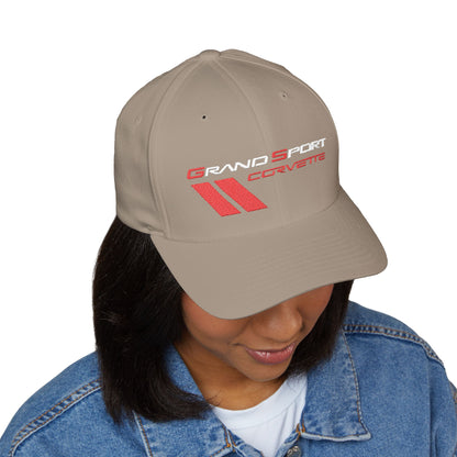 Corvette C6 Grand Sport Baseball Cap White Edition