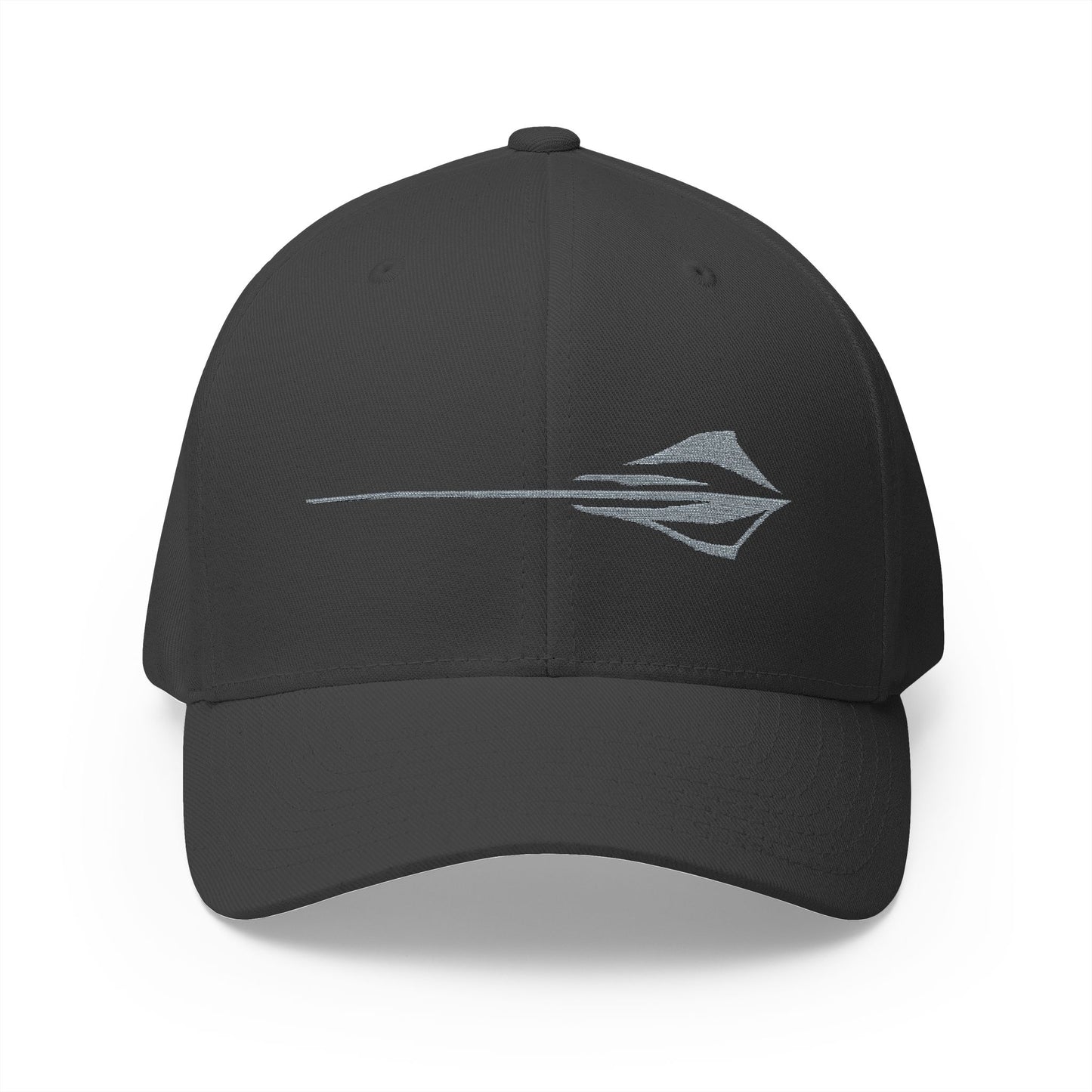 Corvette C8 Stingray Logo Baseball Cap, Flexfit Hat, Unisex, Stretchy Band, Corvette Gear, Embroidery