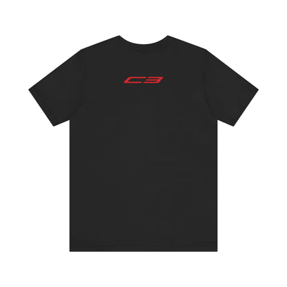 Corvette C3 Stingray Custom Illustrated T-Shirt, Bella and Canvas T-Shirt, Unisex, Corvette Apparel, Graphic Tee, Soft T-Shirt