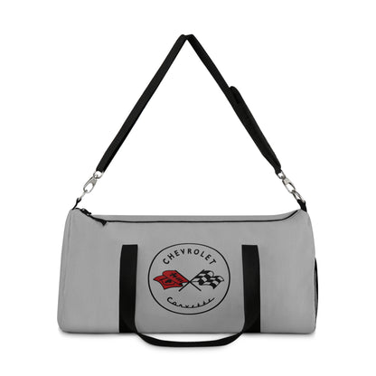 Corvette Duffel Bag, C1 Logo, Gym Bag, Travel Bag, Gifts for Car Guys, Gifts for Car Girls, Corvette Merch, Overnight Duffel
