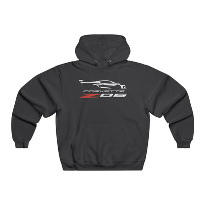 Corvette Z06 Hoodie, Corvette Sweatshirt, Gifts for Car Guys, Gifts for Car Girls, JERZEES® NuBlend®, Pullover, Unisex, Hoody