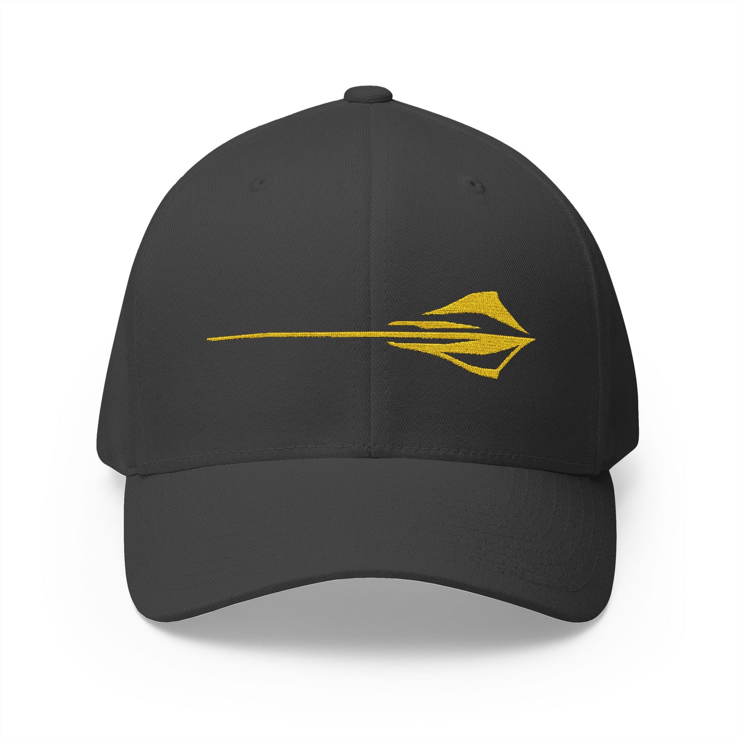 Corvette C8 Stingray Logo Baseball Cap, Flexfit Hat, Unisex, Stretchy Band, Corvette Gear, Embroidery