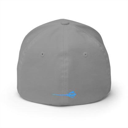 Corvette C8 Stingray Logo Baseball Cap, Flexfit Hat, Unisex, Stretchy Band, Corvette Gear, Embroidery