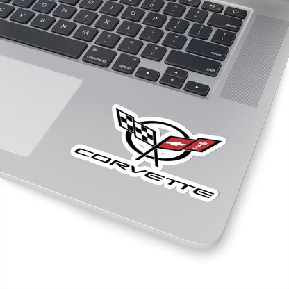 Corvette C5 Kiss-Cut Stickers, Corvette Decals, Gift for Her, Gift for Him, Custom Vehicle Decor, Strong Adhesive, White or Transparent